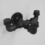 Pipe Fitting Triple Coat Hook 2