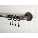 industrial steel pipe curtain pole