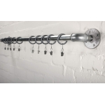 Galvanised Industrial Curtain Pole