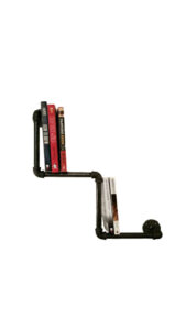 unique tiered wall mounted bookshelf industrial steel pipe