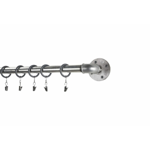 galvanised industrial pipe curtain pole