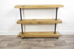floor-stood-shelving-unit-with-wheels-9x2-solid-timber-medium-oak
