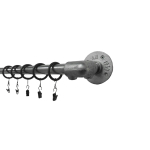 galvanised industrial pipe curtain pole