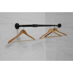 industrial steel pipe corner clothes rail