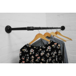 industrial steel pipe corner clothes rail