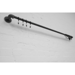 key clamp industrial steel pipe curtain pole