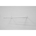 industrial steel pipe white clothing rail