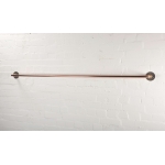 copper industrial pipe curtain pole