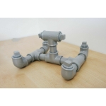 industrial steel pipe tablet holder 