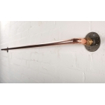 copper industrial pipe curtain pole