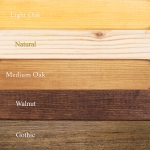 Wood sample colours