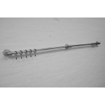 industrial steel pipe wall mounted curtain pole