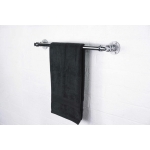 industrial-steel-chrome-towel-rail-with-silver-flanges-dark-grey-towel