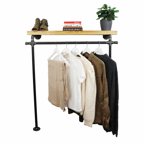 Cross Mounted Clothing Rail