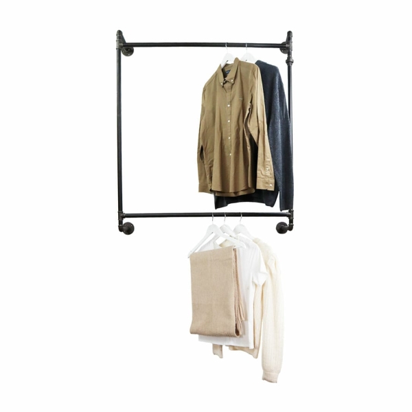 Two Tiered Clothing Rail