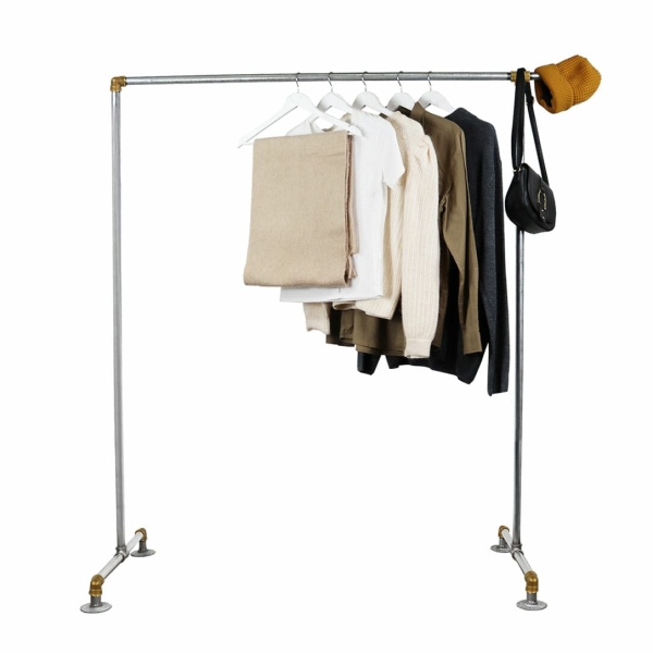 metal clothing rail