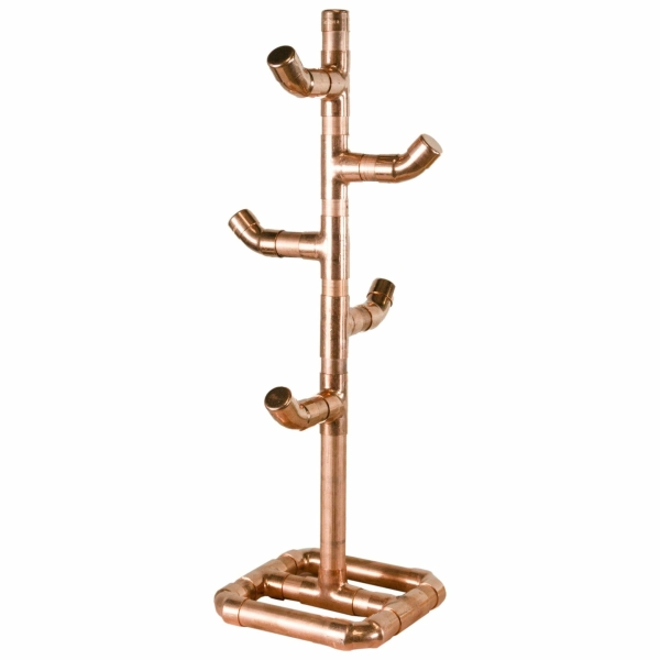 copper pipe mug tree