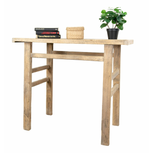 handmade wooden table