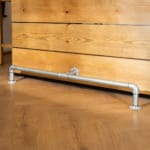 Bar/Kitchen-Foot-Rail-Industrial-Silver-Steel-Pipe-Style-4