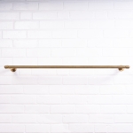 Elbow-Clothes-Rail-Industrial-Brass-Pipe-Style-2