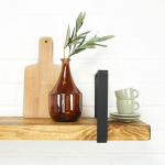 Sqaure Powder Coated Brackets with 19.5CM x 4.4cm