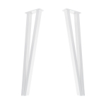 Angled-Box-Hairpin-Industrial-Steel-Table-Legs-White-2