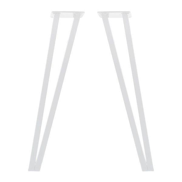 Angled-Box-Hairpin-Industrial-Steel-Table-Legs-White