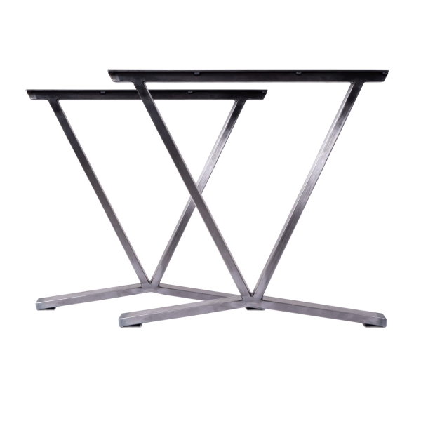 Goblet-Table-Legs-Brushed-Steel