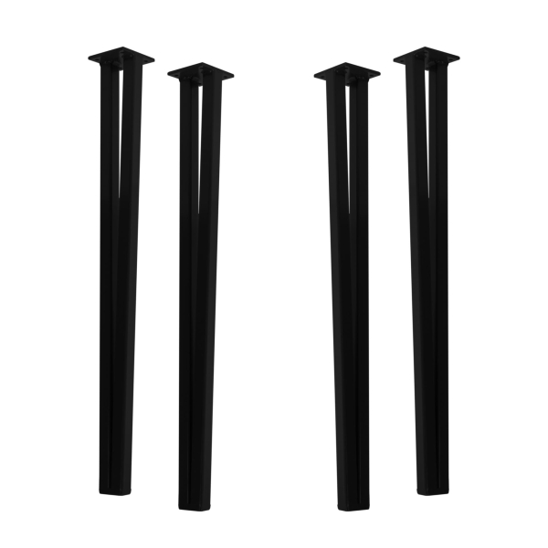 Straight-Box-Hairpin-Industrial-Steel-Table-Legs-Black