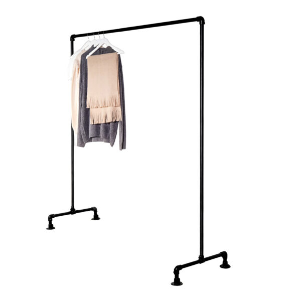 Free-Standing-Clothing-Rail-Black-Powder-Coated-scaled-2