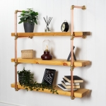 Wall-Mounted-Shelving-Unit-With-Reclaimed-Wooden-Shelves-Copper-Pipe-Style-5