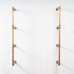 Tiered-Shelving-Unit-Without-Shelves-Copper-Pipe-and-Brass-Style-3