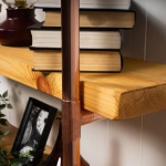 Wall-Mounted-Shelving-Unit-With-Reclaimed-Wooden-Shelves-Thick-Copper-Pipe-Style-6