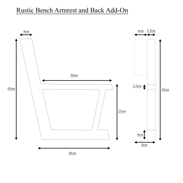 Rustic-Bench-Armrest-and-Back-Add-on-5