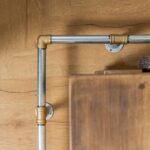 Bar/Kitchen-Corner-Foot-Rail-Industrial-Silver-and-Brass-3