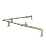 Bar/Kitchen-Corner-Foot-Rail-Industrial-Silver-and-Brass-7