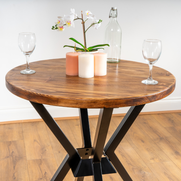 Crown-Breakfast-Round-Table-Industrial-Reclaimed-Timber-Style