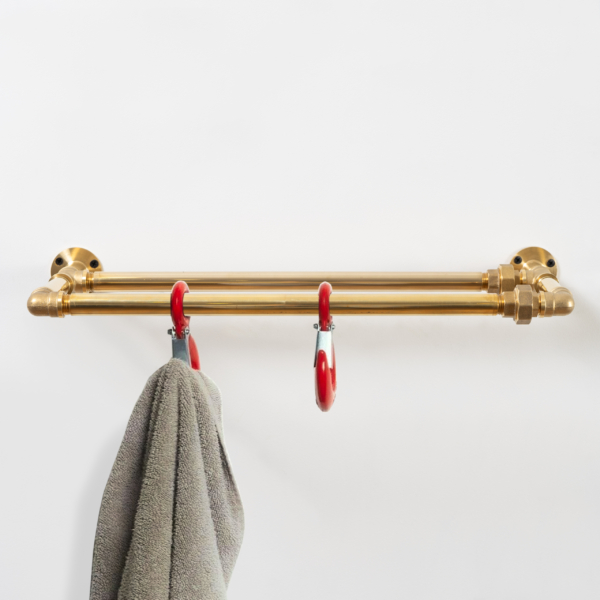 Urban-Double-Towel-Rail-Brass-2