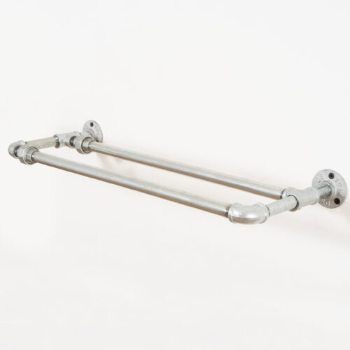 Urban-Double-Towel-Rail-Industrial-Silver-2