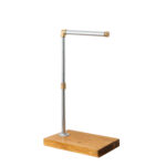 Free-Standing-Towel-Rail-With-Wooden-Base-2