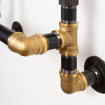 Double-Towel-Rail-Industrial-Raw-Steel-and-Brass-5