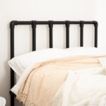 DIY-Industrial-Bed-with-Footboard-Black-Powder-Coated-Pipe-Style-2