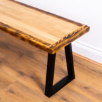 Butchers-Block-Bench-with-Trapezium-Legs-4