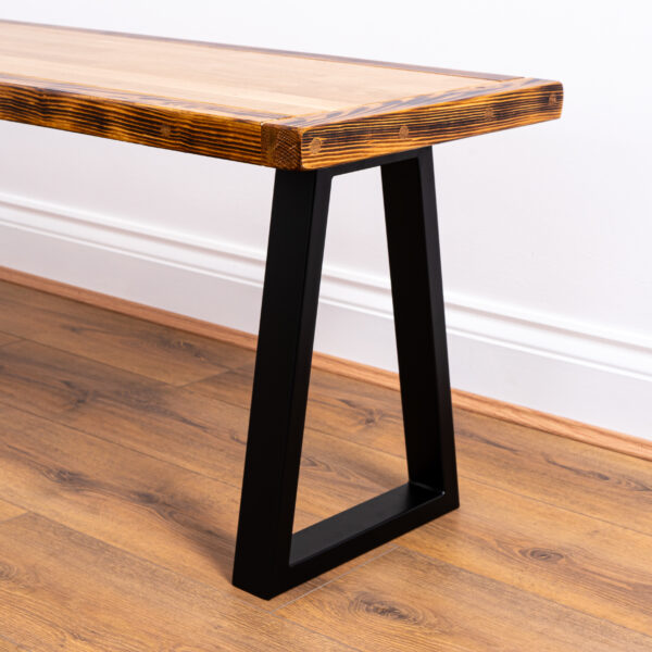 Butchers-Block-Bench-with-Trapezium-Legs-3