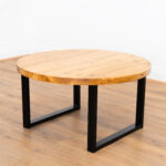 Circular-Coffee-Table-with-Square-Legs-3