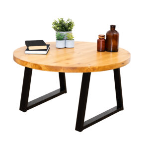 Circular-Coffee-Table-with-Trapezium-Legs