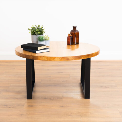 Circular-Coffee-Table-with-Trapezium-Legs-2