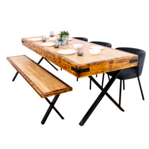 Butchers-Block-Dining-Table-with-X-Legs