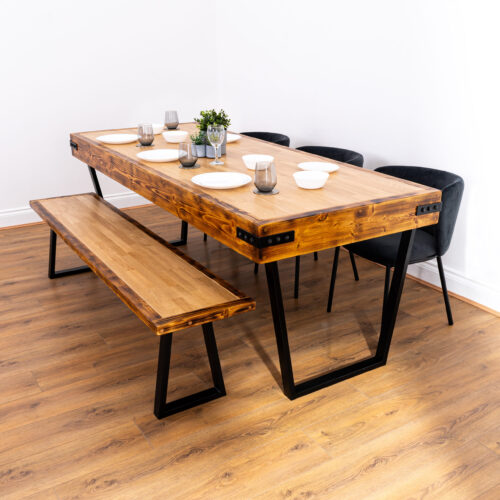 Butchers-Block-Dining-Table-with-Reverse-Trapezium-Legs-12