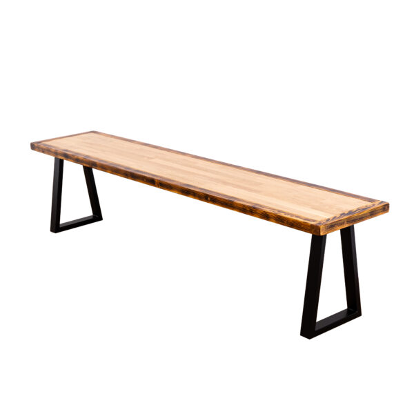 Butchers-Block-Bench-with-Trapezium-Legs